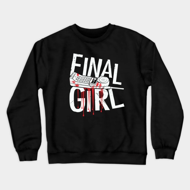 Final Girl Crewneck Sweatshirt by ObiPatricKenobi